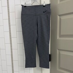 Nike Charcoal Cropped Leggings